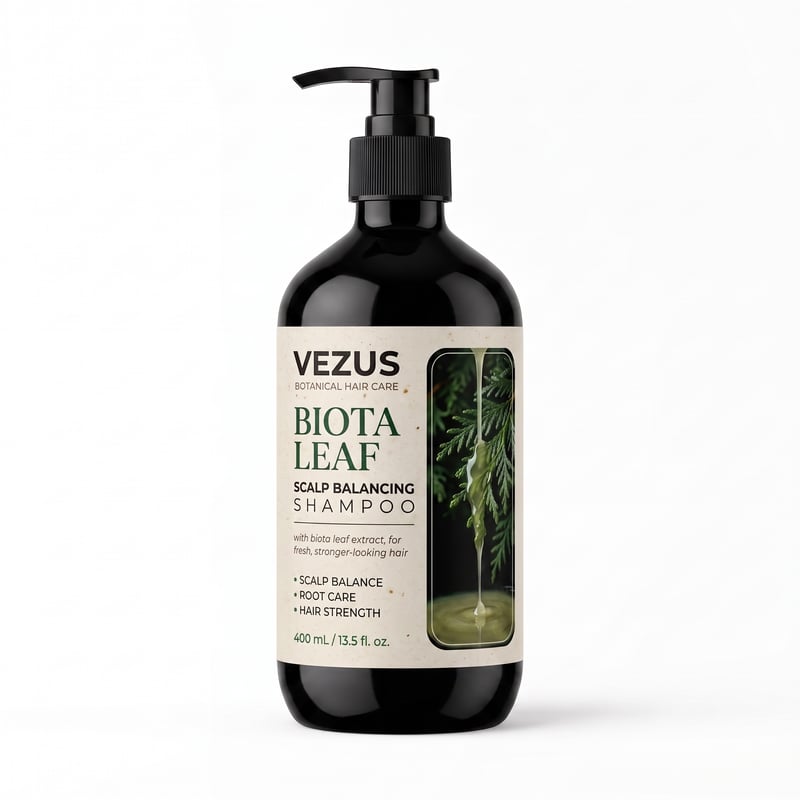 VEZUS Herbal Essence Biota Leaf Scalp Balancing Shampoo 400ml