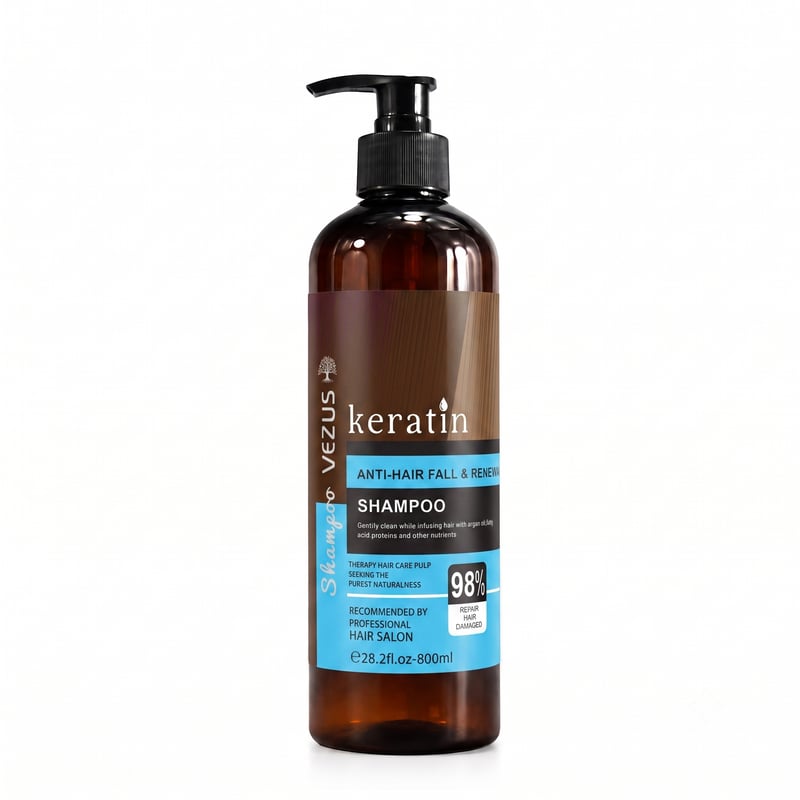 VEZUS Keratin Revitalizing Anti-Hair Fall Repair Shampoo 800ml