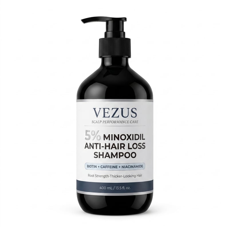 VEZUS 5% Minoxidil Scalp Care Shampoo 400ml