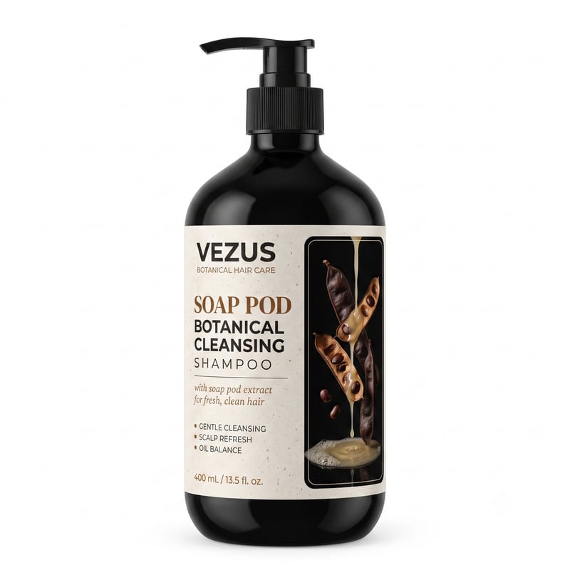 VEZUS Botanical Extract Soap Pod Cleansing Shampoo 400ml